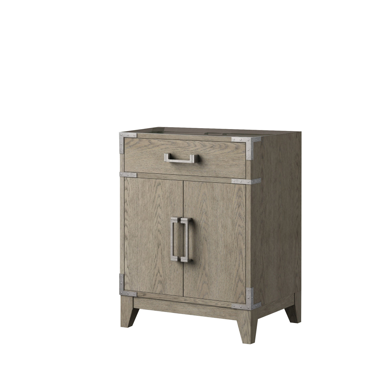 Lexora Laurel 24 in. Grey Oak Single Sink Bath Vanity