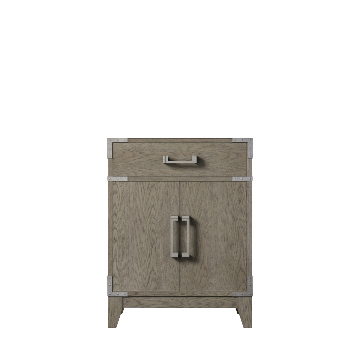 Lexora Laurel 24 in. Grey Oak Single Sink Bath Vanity