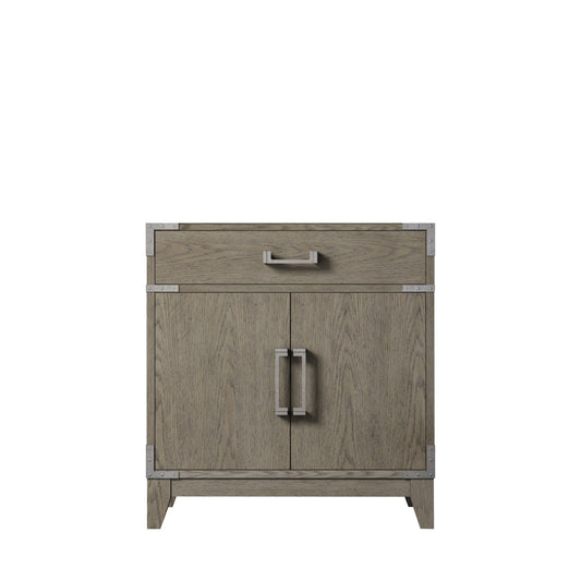 Lexora Laurel 30 in. Grey Oak Single Sink Bath Vanity