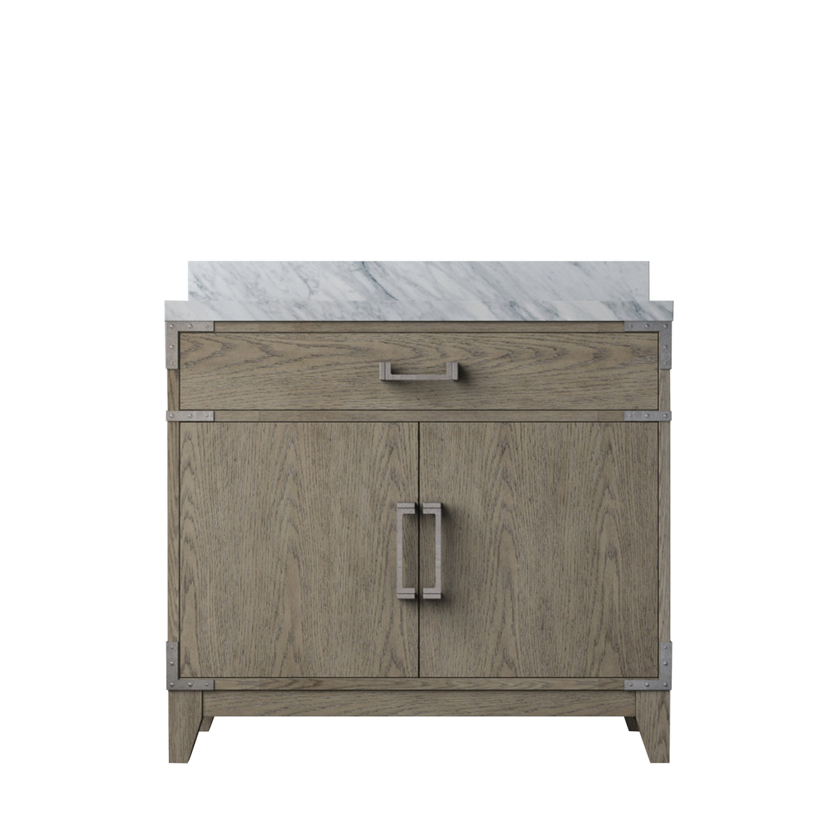 Lexora Laurel 36 in. Grey Oak Single Sink Bath Vanity