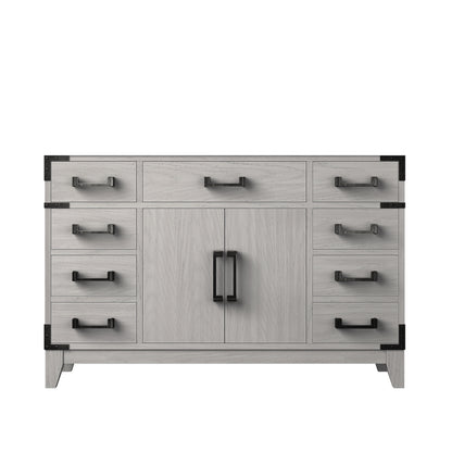 Lexora Laurel 48 in. White Oak Single Sink Bath Vanity