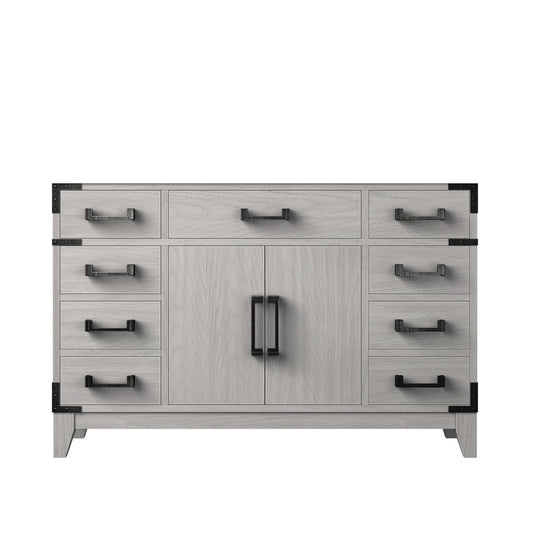 Lexora Laurel 48 in. White Oak Single Sink Bath Vanity