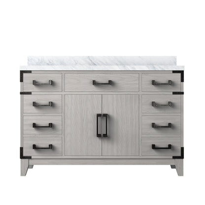 Lexora Laurel 48 in. White Oak Single Sink Bath Vanity