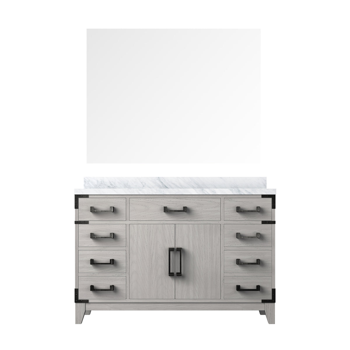 Lexora Laurel 48 in. White Oak Single Sink Bath Vanity