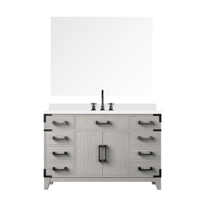 Lexora Laurel 48 in. White Oak Single Sink Bath Vanity