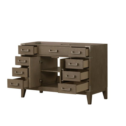 Lexora Laurel 48 in. Grey Oak Single Sink Bath Vanity