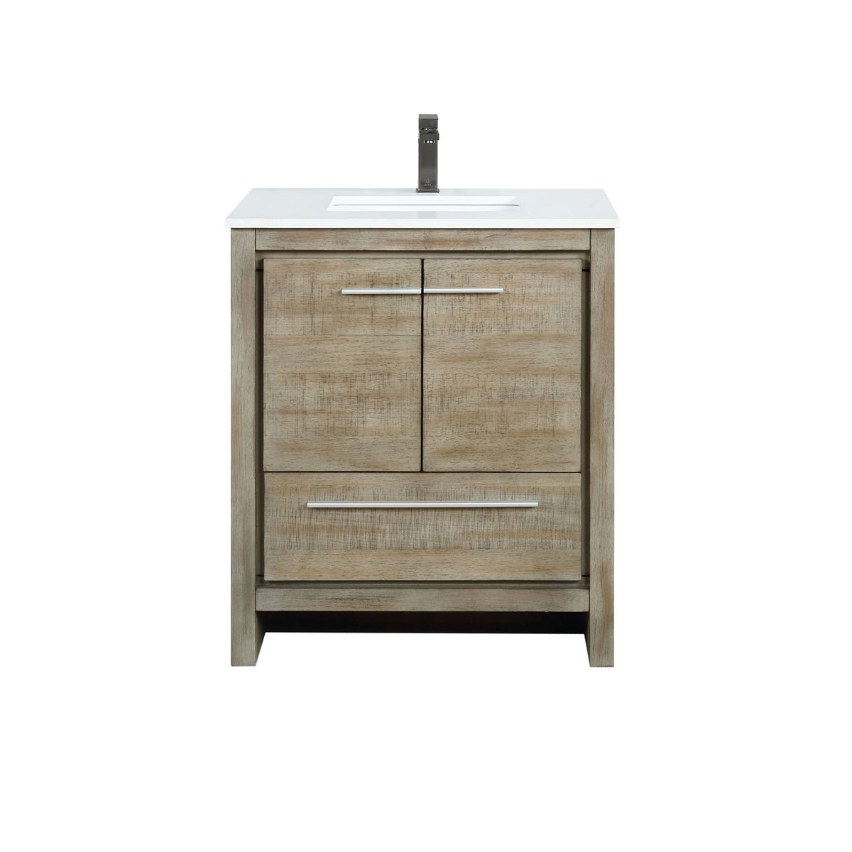 Lexora Lafarre 30 in. Rustic Acacia Single Sink Bath Vanity