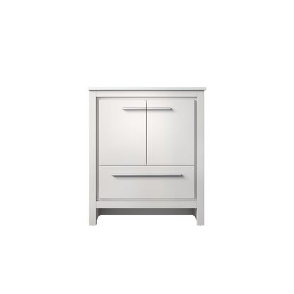 Lexora Lafarre 30 in. White Single Sink Bath Vanity