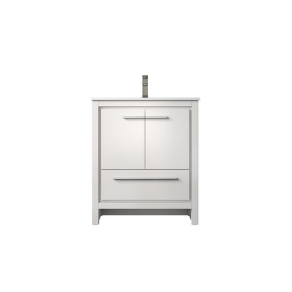 Lexora Lafarre 30 in. White Single Sink Bath Vanity