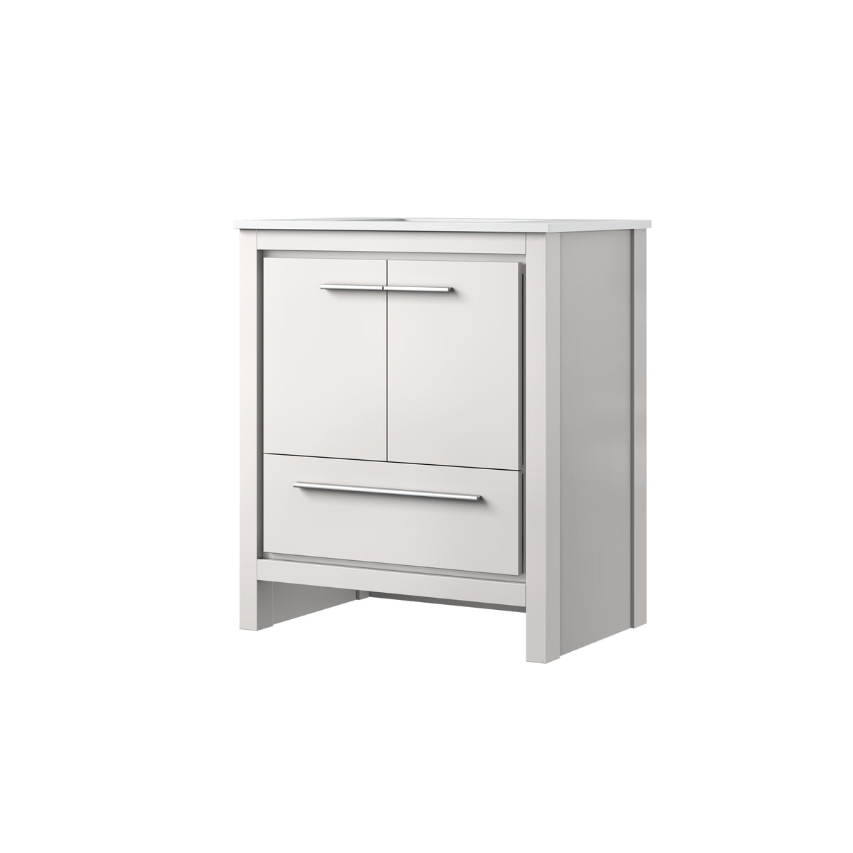 Lexora Lafarre 30 in. White Single Sink Bath Vanity