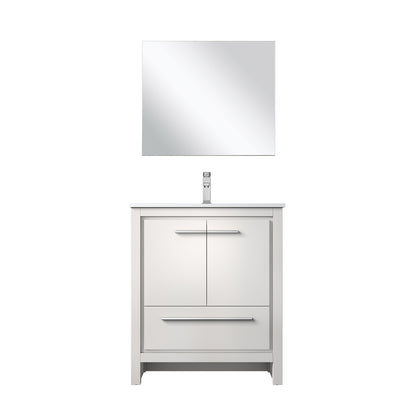 Lexora Lafarre 30 in. White Single Sink Bath Vanity
