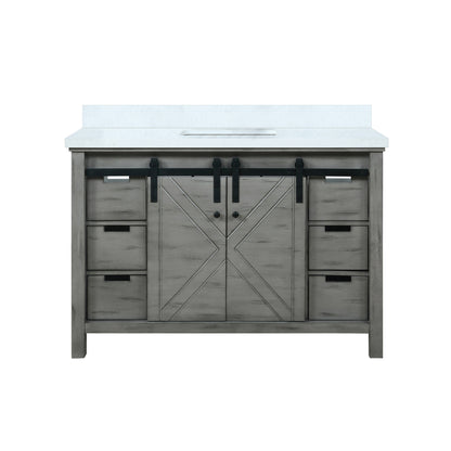Lexora Marsyas 48 in. Ash Grey Single Sink Bath Vanity