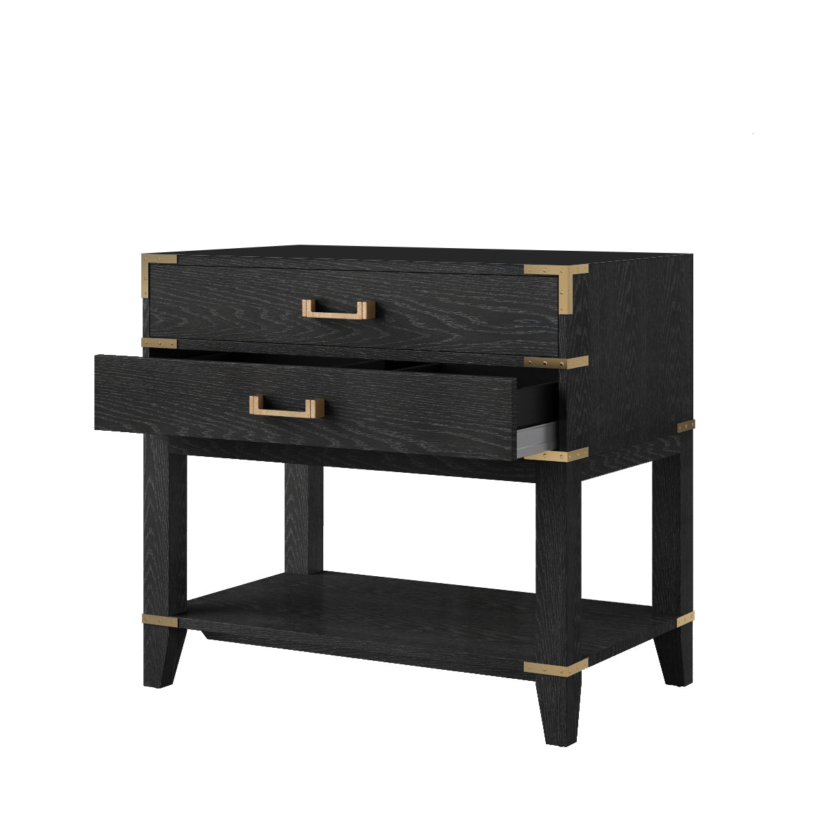 Lexora Norwalk 36 in. Black Oak Single Sink Bath Vanity