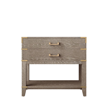 Lexora Norwalk 36 in. Grey Oak Single Sink Bath Vanity