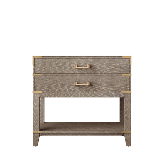 Lexora Norwalk 36 in. Grey Oak Single Sink Bath Vanity