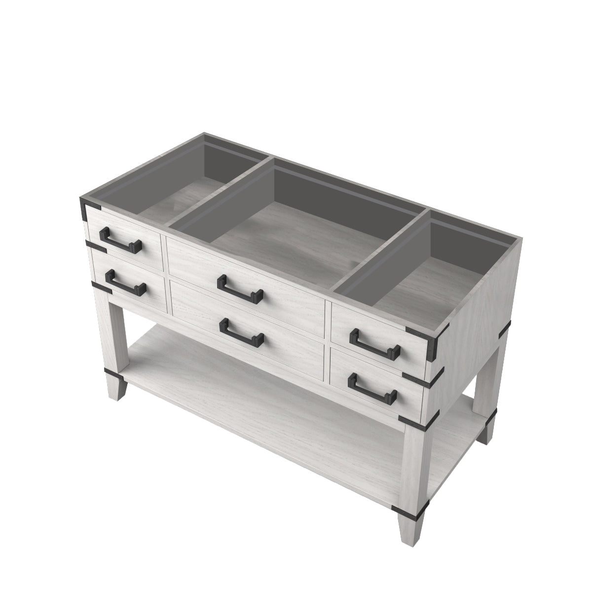 Lexora Norwalk 48 in. White Oak Single Sink Bath Vanity