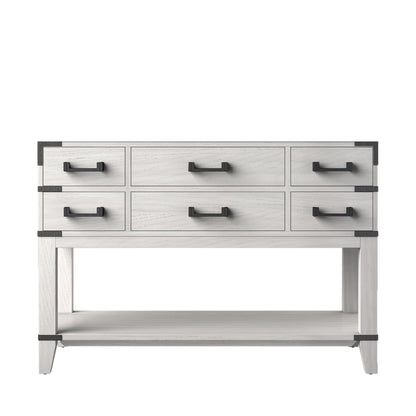 Lexora Norwalk 48 in. White Oak Single Sink Bath Vanity