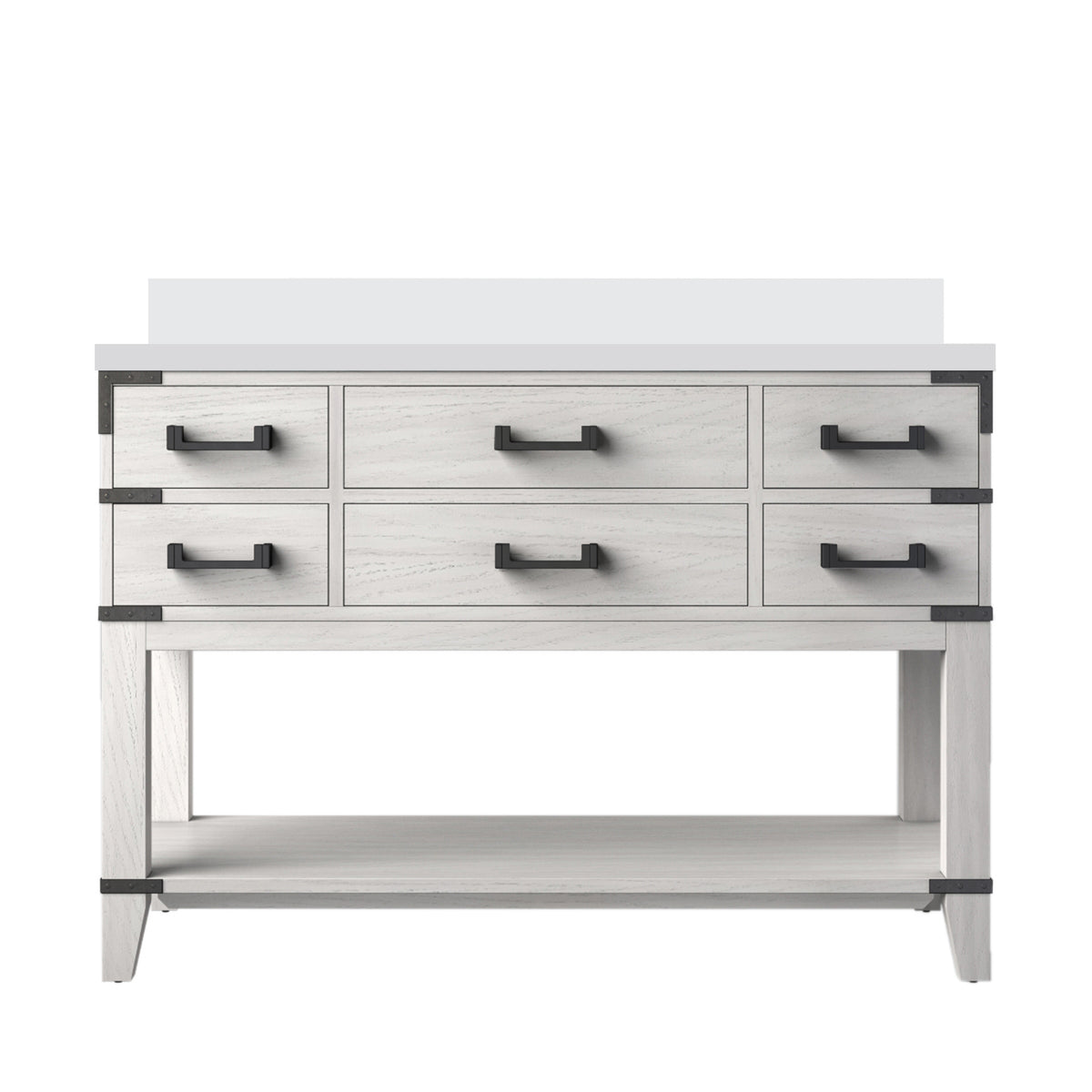 Lexora Norwalk 48 in. White Oak Single Sink Bath Vanity