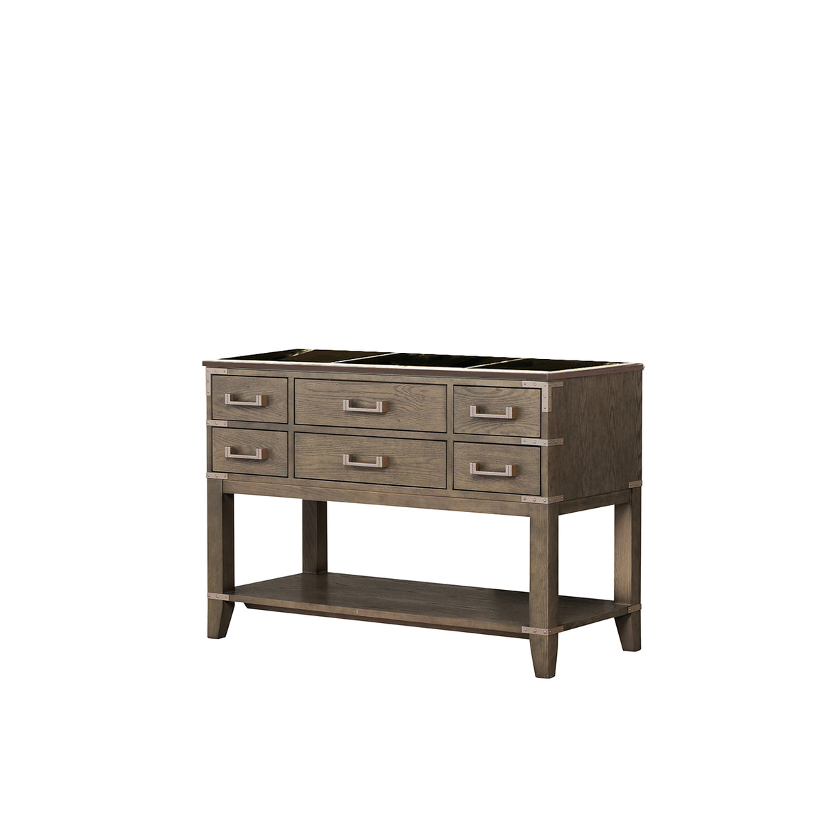 Lexora Norwalk 48 in. Grey Oak Single Sink Bath Vanity
