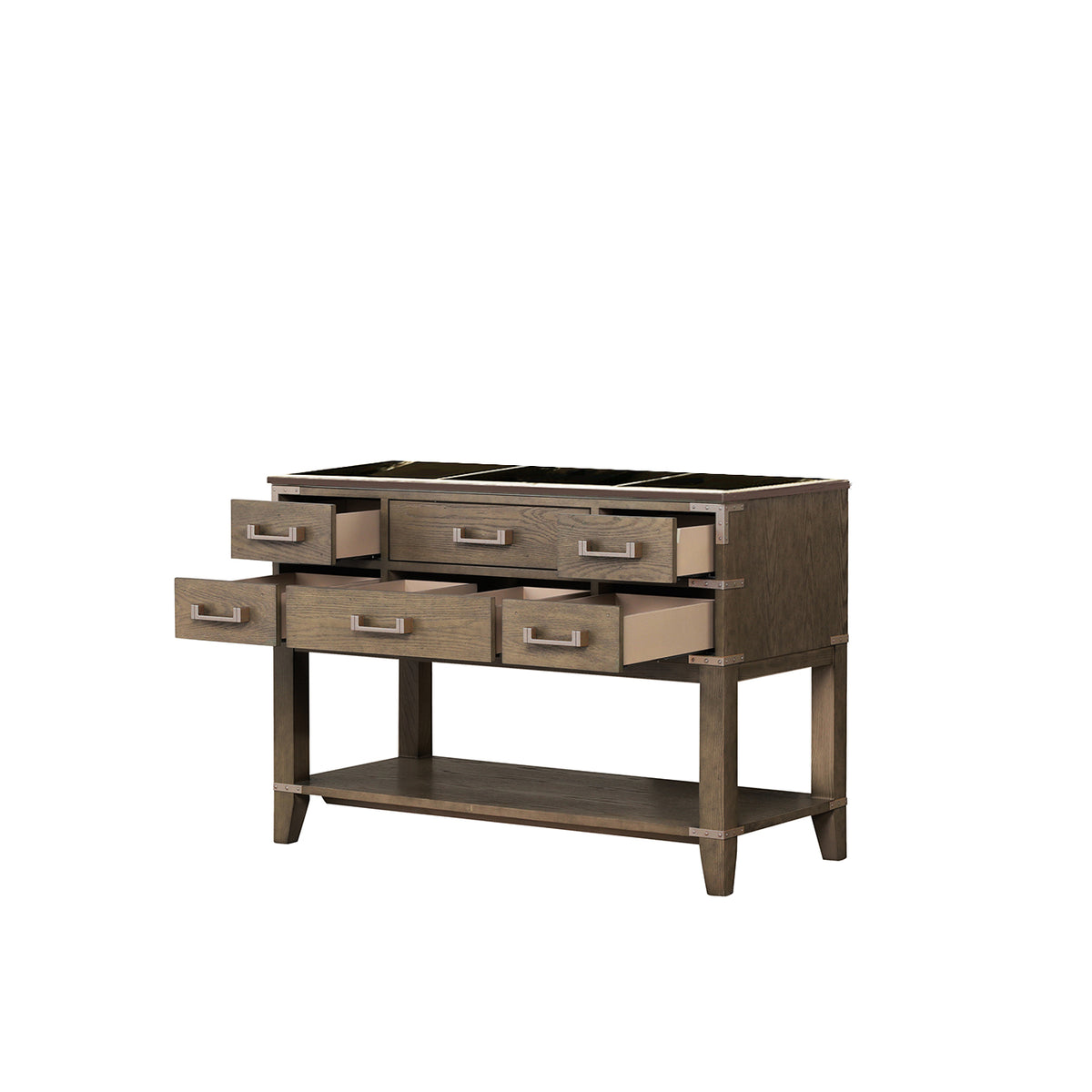 Lexora Norwalk 48 in. Grey Oak Single Sink Bath Vanity