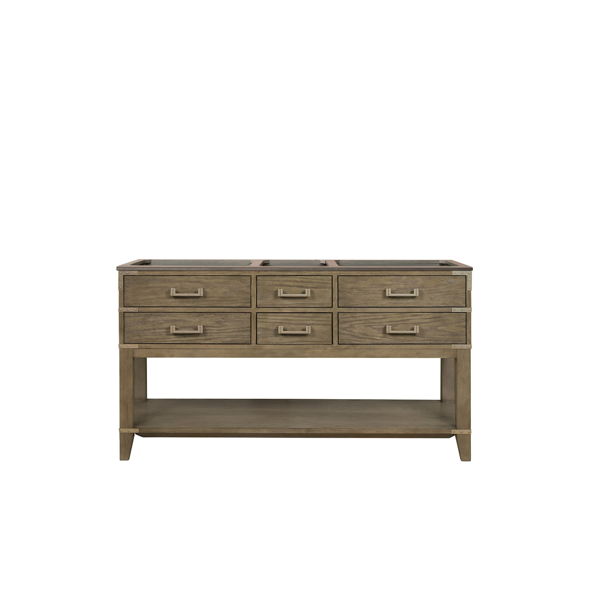 Lexora Norwalk 60 in. Grey Oak Double Sink Bath Vanity