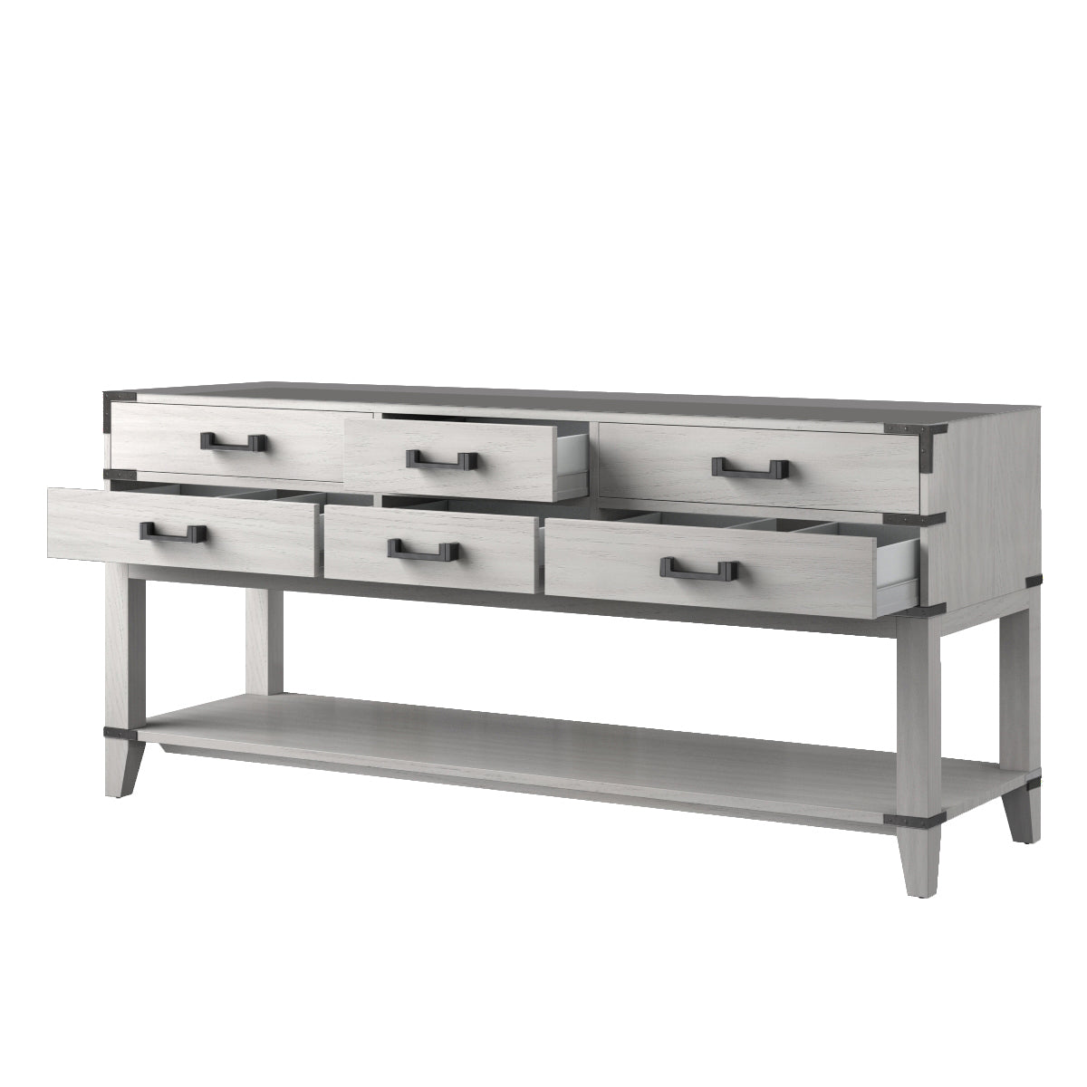 Lexora Norwalk 72 in. White Oak Double Sink Bath Vanity