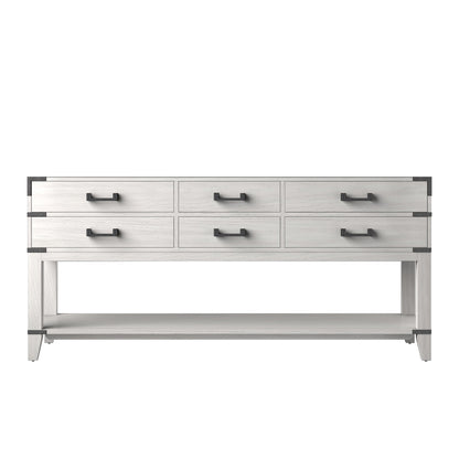 Lexora Norwalk 72 in. White Oak Double Sink Bath Vanity