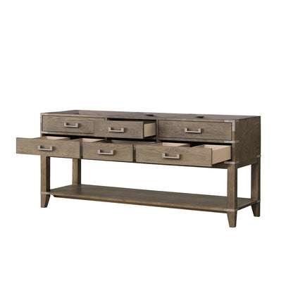 Lexora Norwalk 72 in. Grey Oak Double Sink Bath Vanity