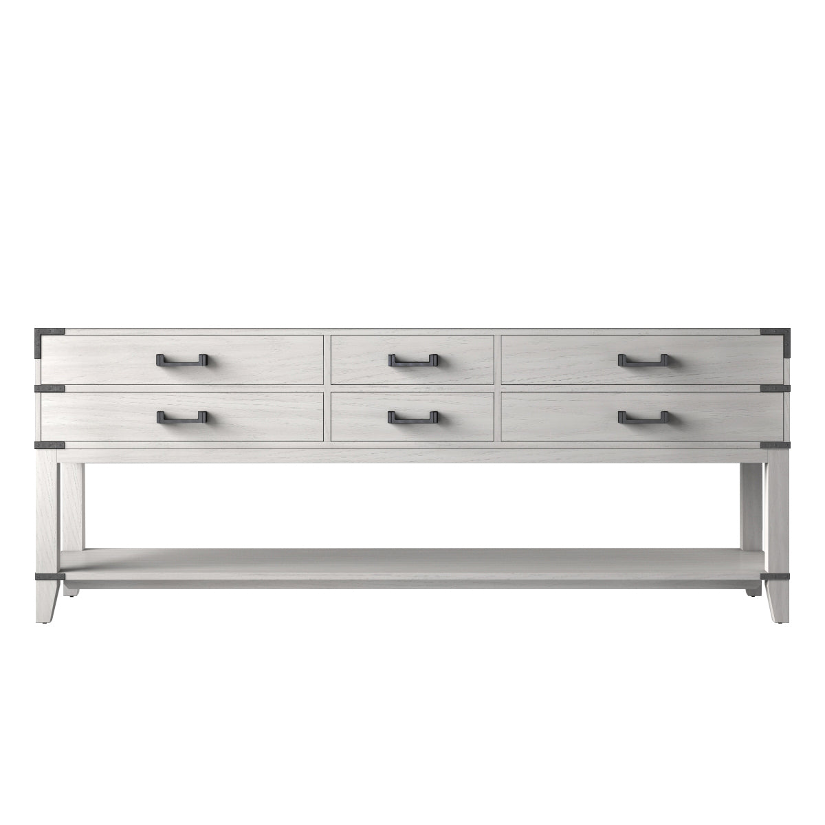 Lexora Norwalk 84 in. White Oak Double Sink Bath Vanity