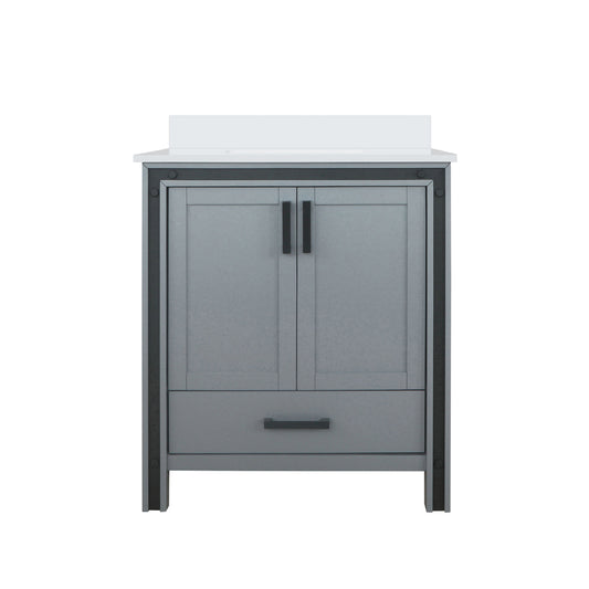 Lexora Ziva 30 in. Dark Grey Single Sink Bath Vanity