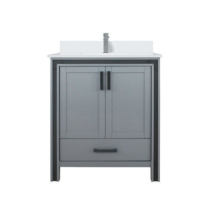 Lexora Ziva 30 in. Dark Grey Single Sink Bath Vanity