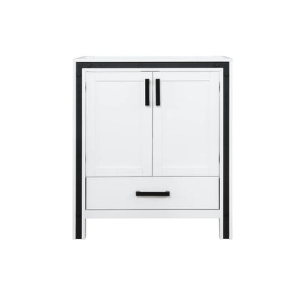 Lexora Ziva 30 in. White Single Sink Bath Vanity