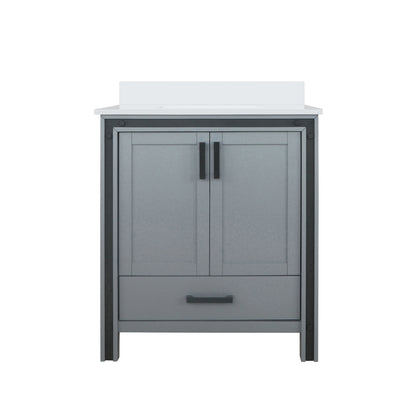 Lexora Ziva 30 in. Dark Grey Single Sink Bath Vanity