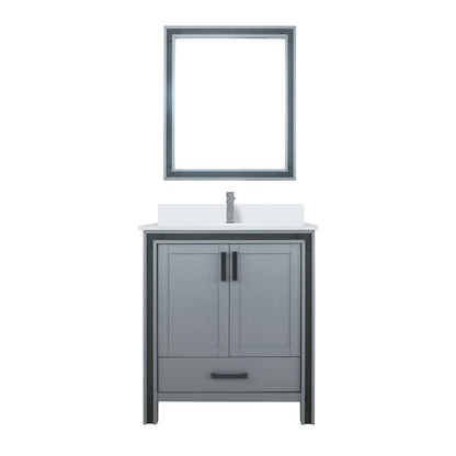 Lexora Ziva 30 in. Dark Grey Single Sink Bath Vanity