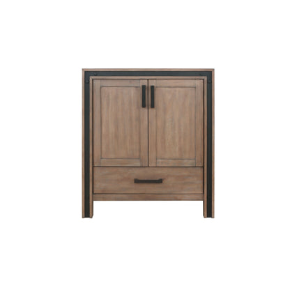 Lexora Ziva 30 in. Rustic Barnwood Single Sink Bath Vanity