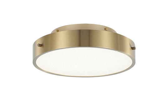 Brass LED Flush Mount - FT102FM12BR