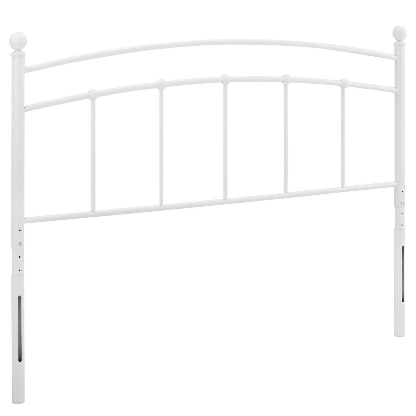 Modway Abigail Full Metal Headboard, White