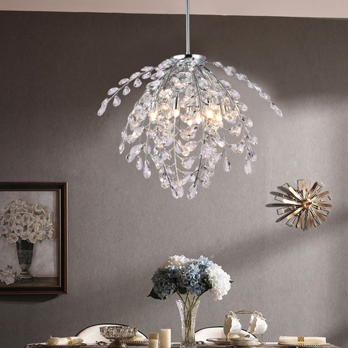 Chrome Chandelier - LA21