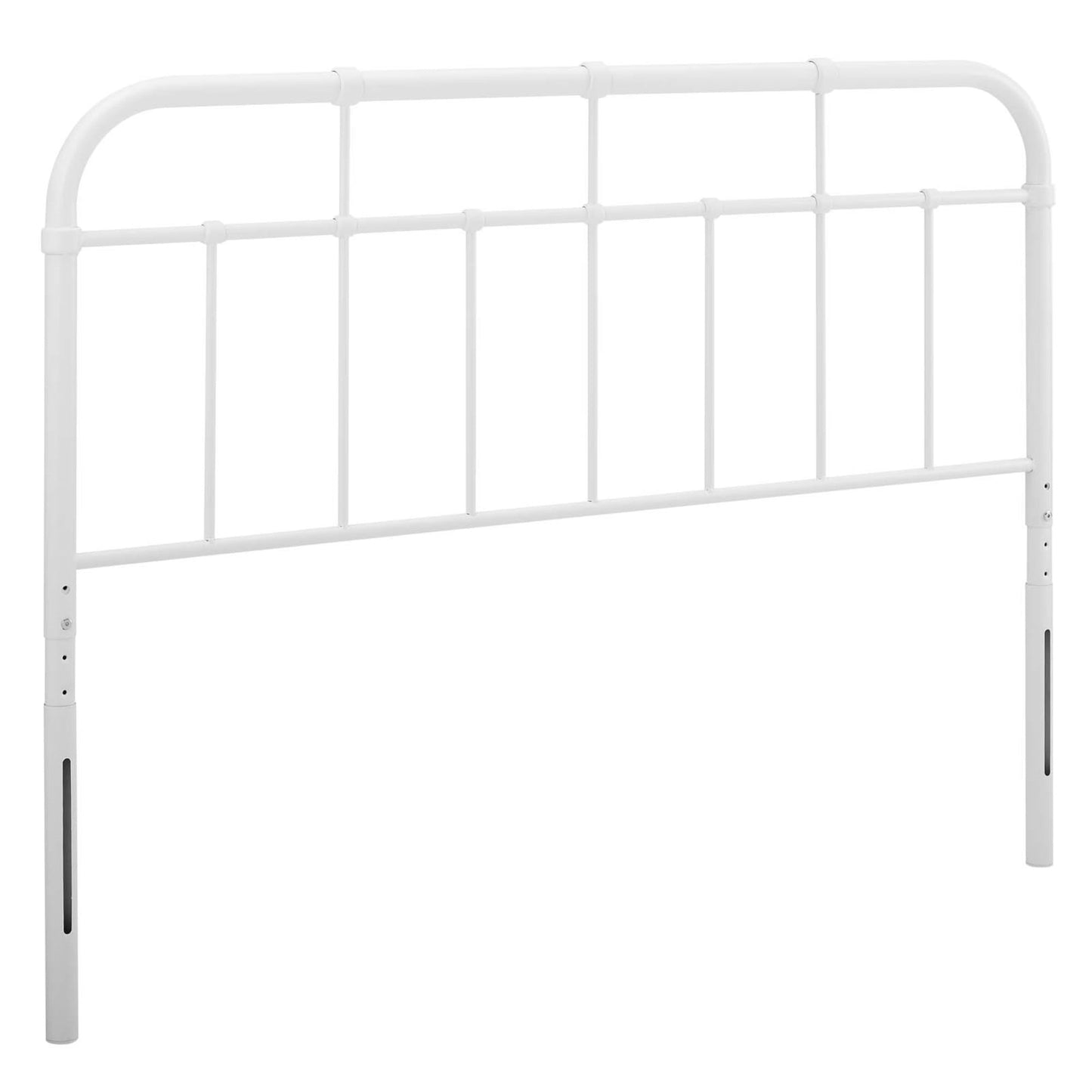 Modway Alessia King Metal Headboard, White