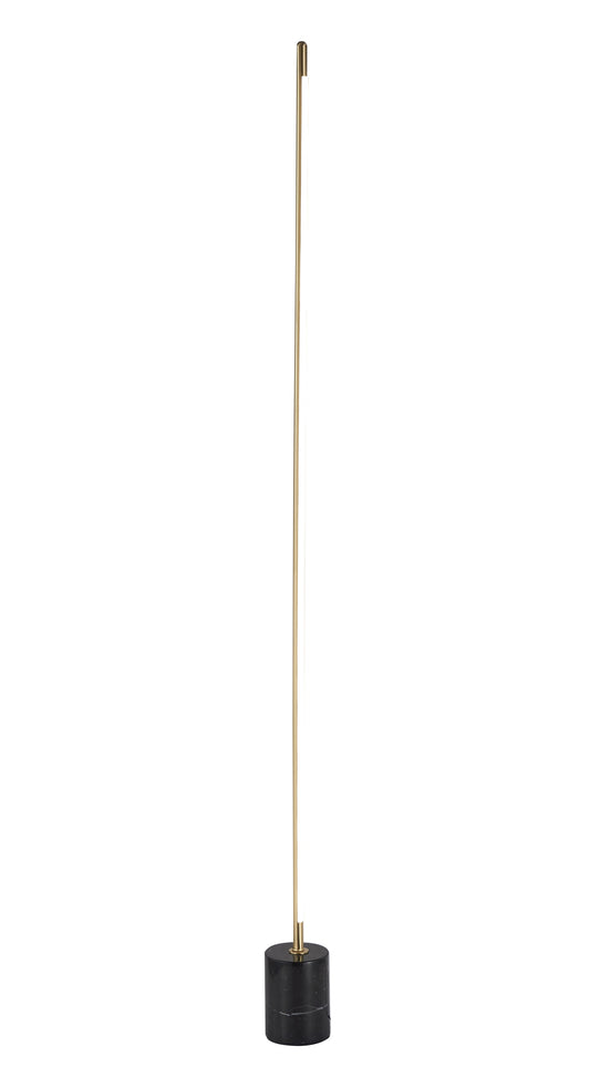 Brass & Black LED Floor Lamp - FT82F60BR