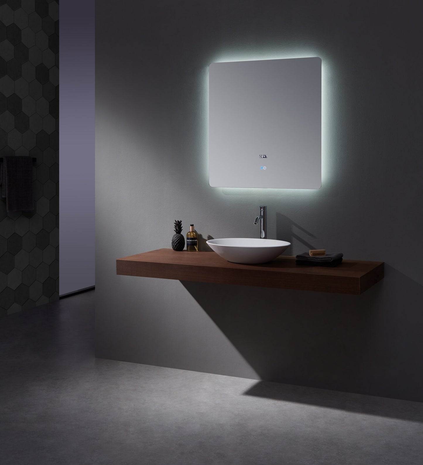Lugano 30" Widex32" Tall LED Mirror w/ Defogger