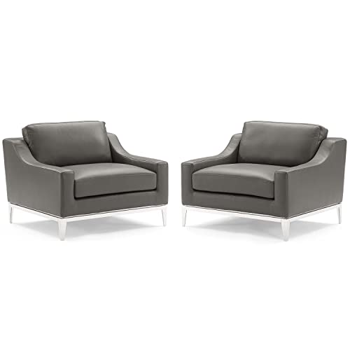 Modway Harness Living-Room-Furniture-Sets, Gray