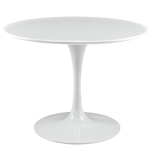 Modway Lippa Mid-Century ModernRound Artificial Marble Side Table