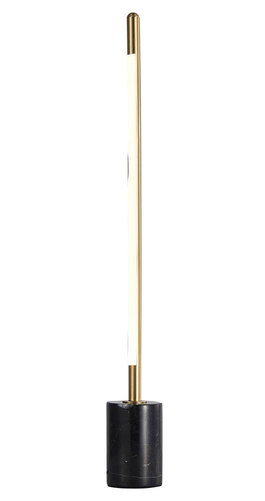 Brass & Black LED Table Lamp - FT81T26BR