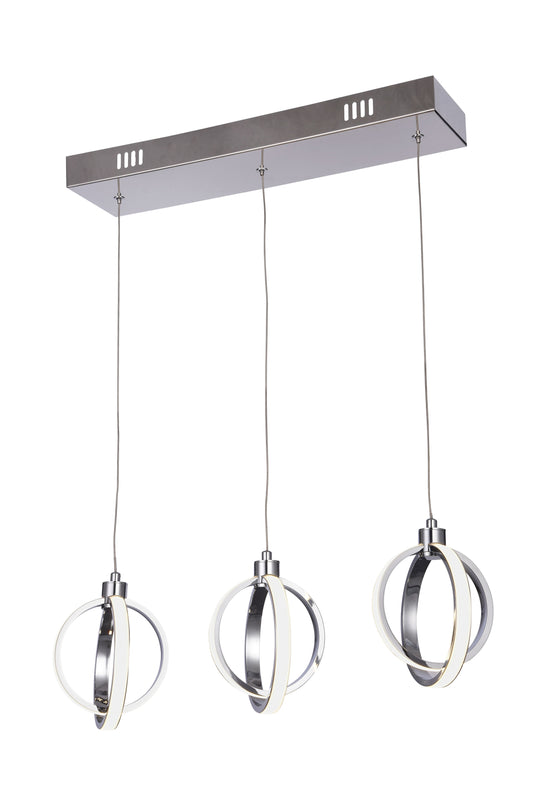 Chrome LED Chandelier - TR27