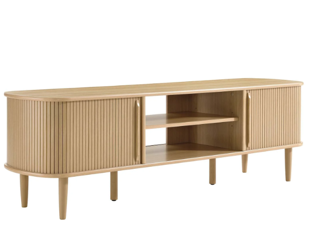 Contour 63" Wood TV Stand