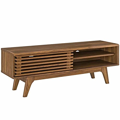 Modway Render Mid-Century Modern Low Profile TV Stand