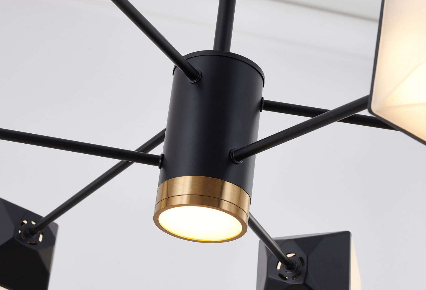 Black LED Chandelier - BE22C25B