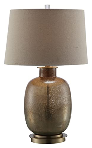 Crestview Collection CVABS1474 Charlotte Table Lamp Lighting, Brown
