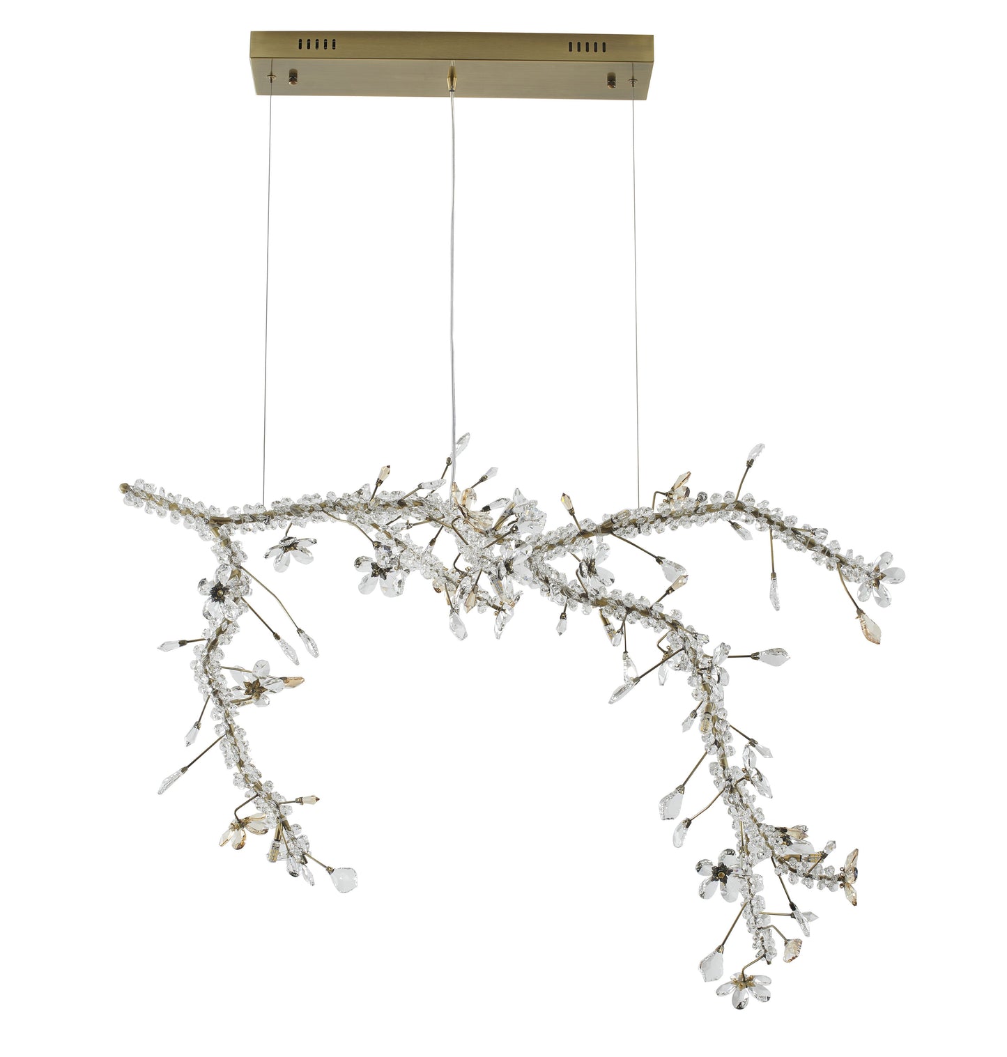 Gold Chandelier - LX9904-BRZ